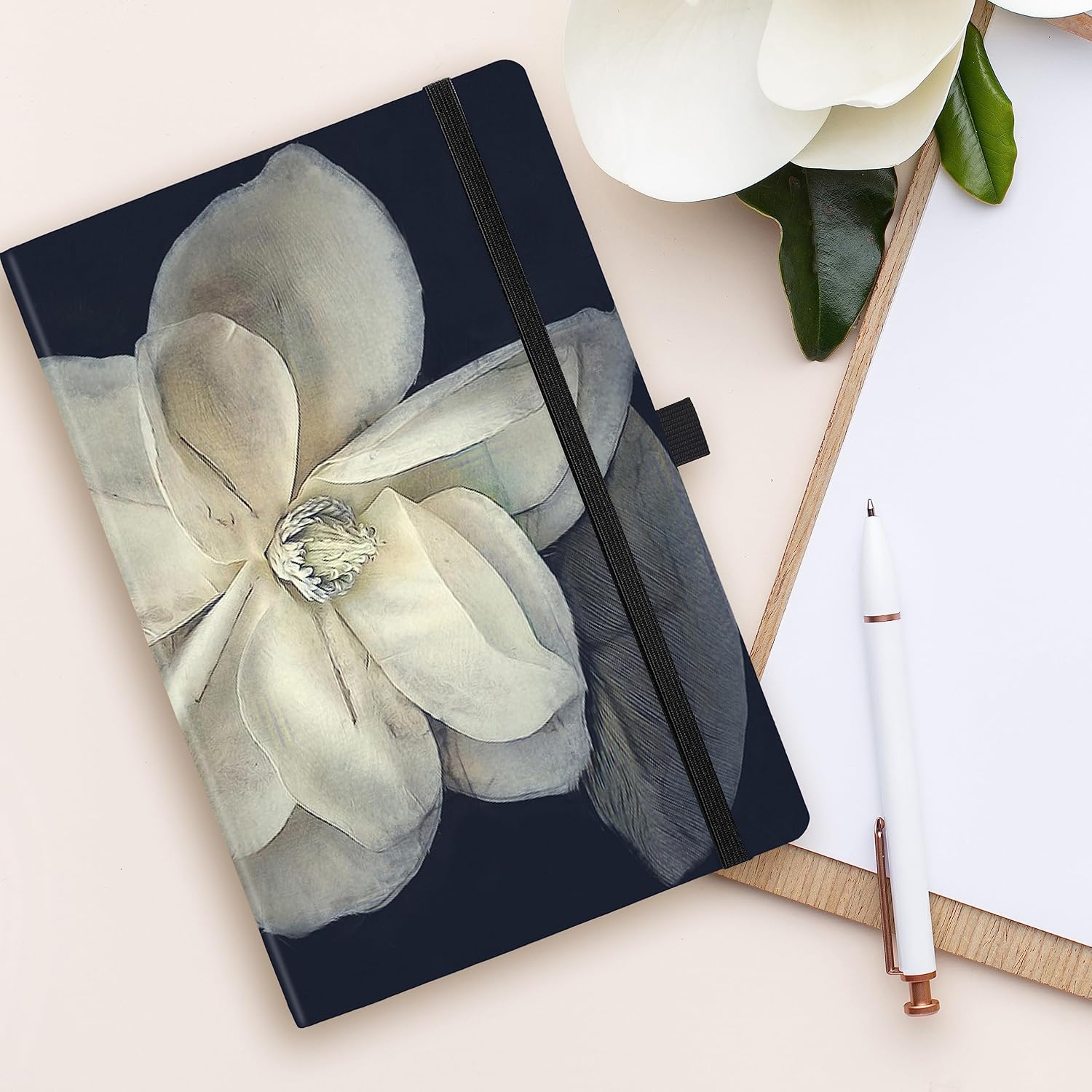 Magnolia Flower Journal Notebook