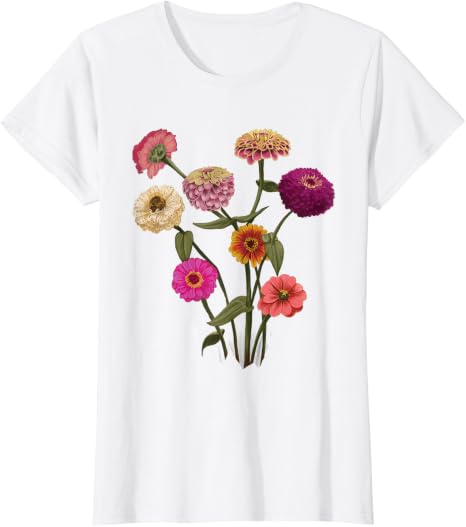 Zinnia Flower T-Shirt