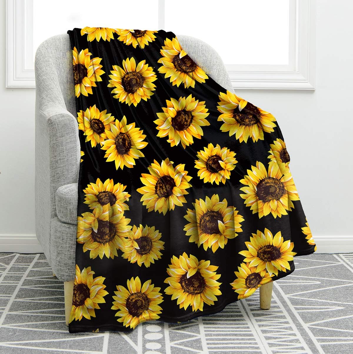 Sunflower Throw Blanket
