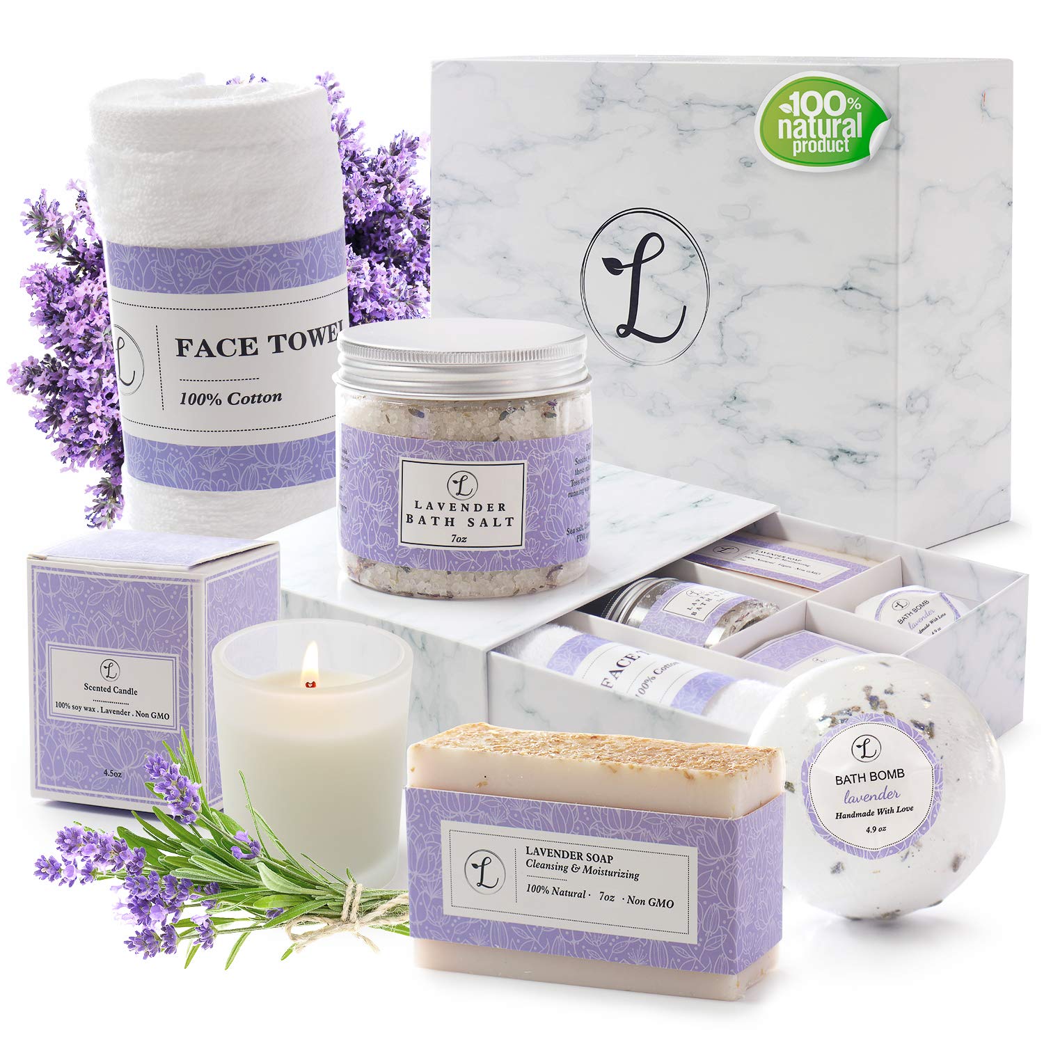 Lavender Spa Gift Set
