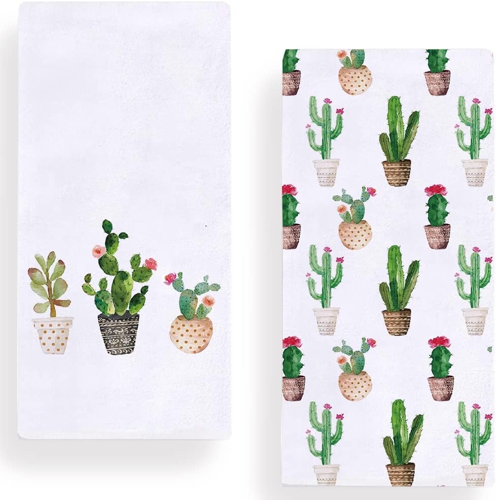 Cactus Kitchen Dish Towels