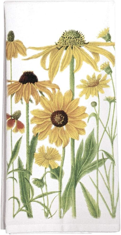 Black Eyed Susan Dish Towel