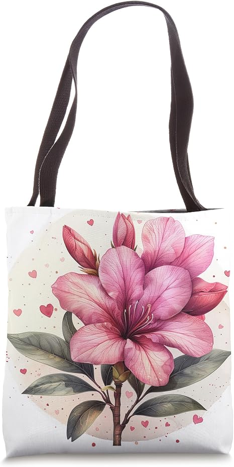 Azalea Flower Tote Bag