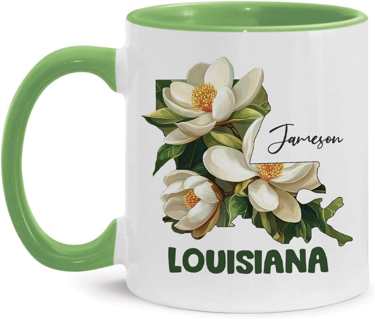 Louisiana Magnolia Flower Coffee Mug