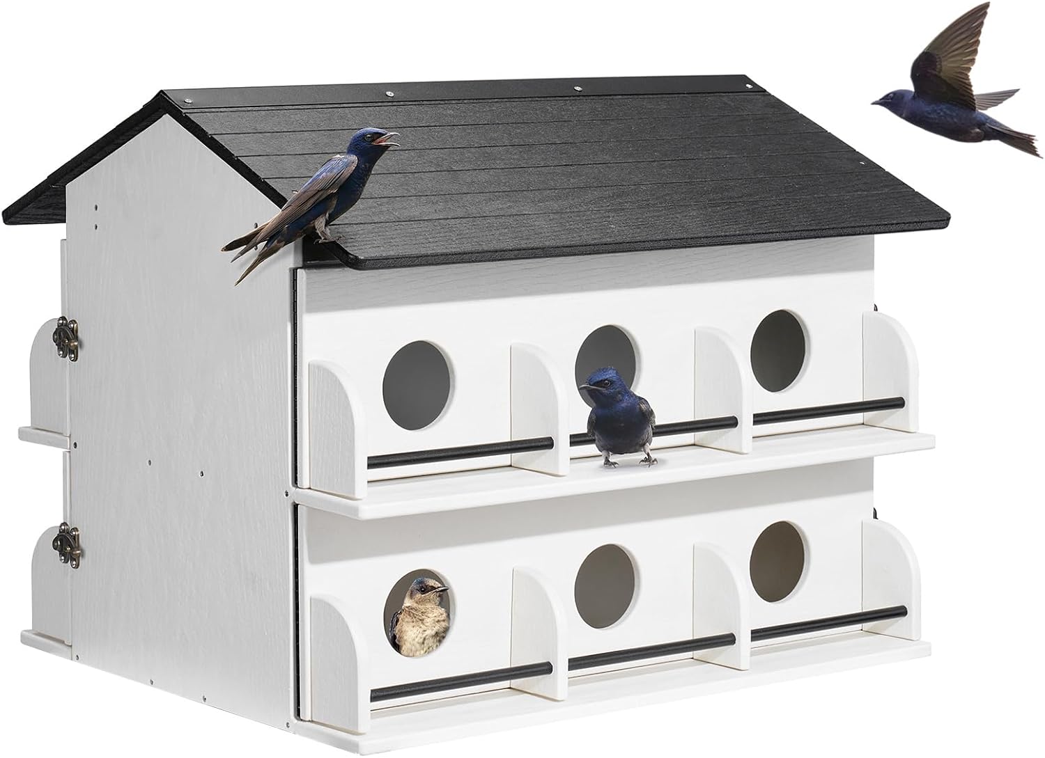 2 Tier 12 Room Bird House