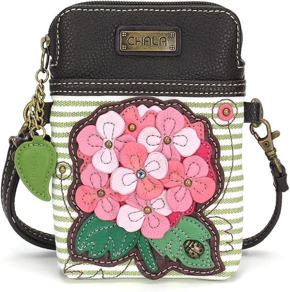 Pink Hydrangea Purse
