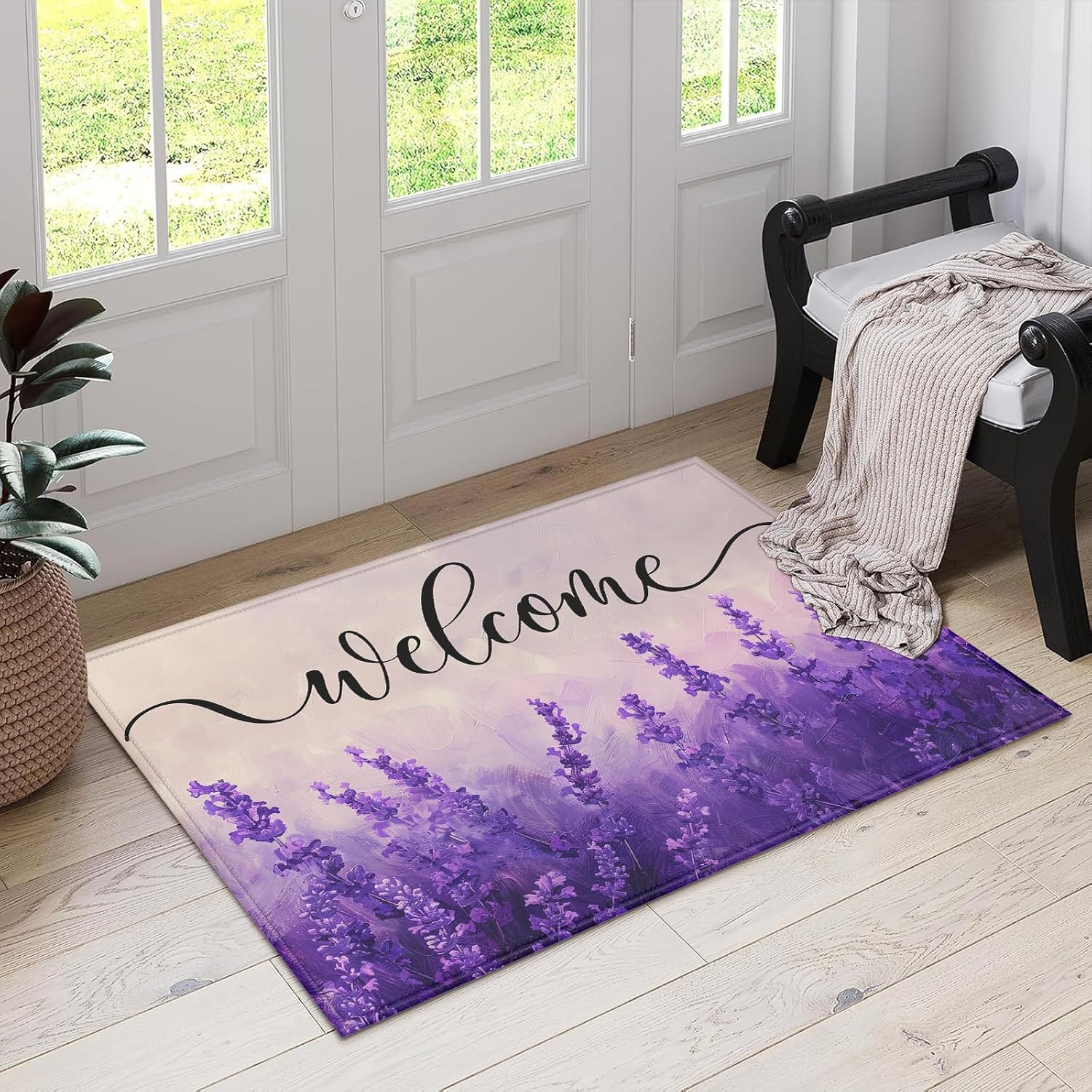 Lavender Indoor Outdoor Mat