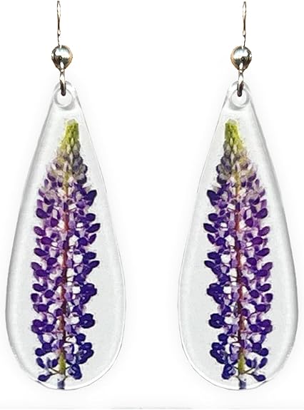 Lupine Flowering Earrings