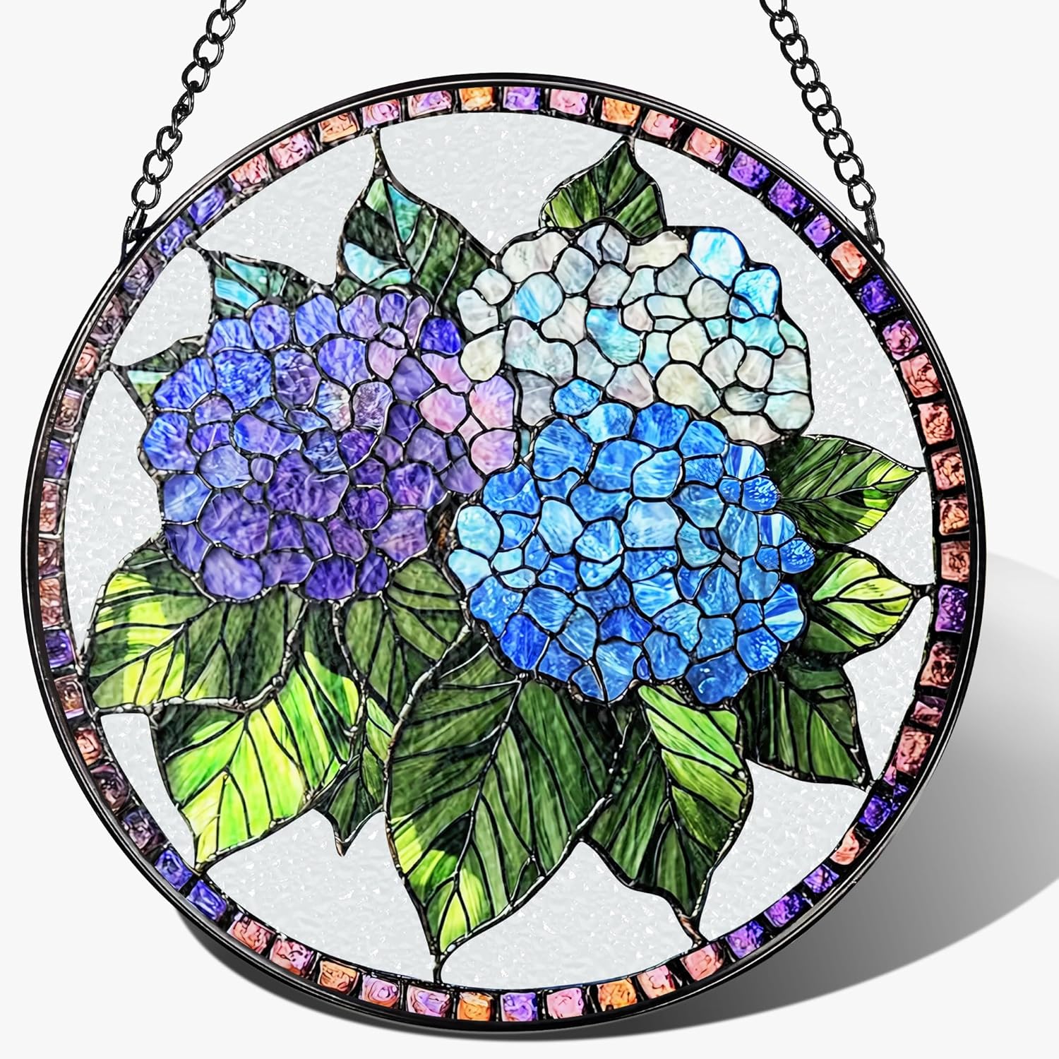 8-Inch Stained Glass Ornament, Stained Glass Window