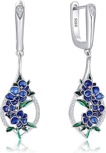 Orchid Dangle Earrings