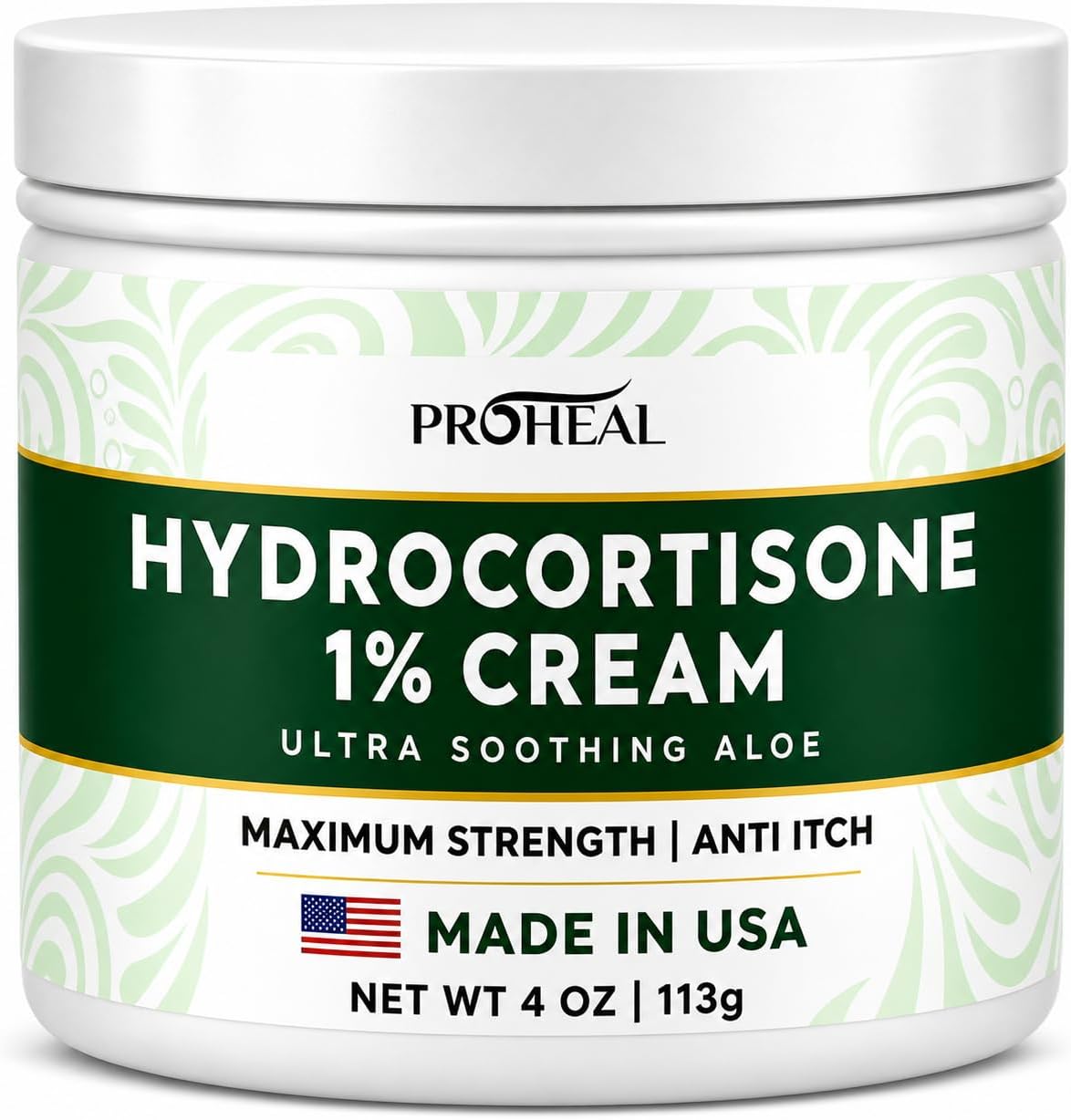 Hydrocortisone Cream Maximum Strength with Aloe - 4oz