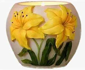 Day Lily Candle Holder