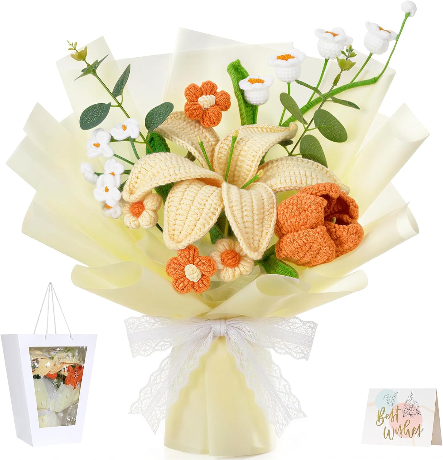 Crochet Floral Bouquet