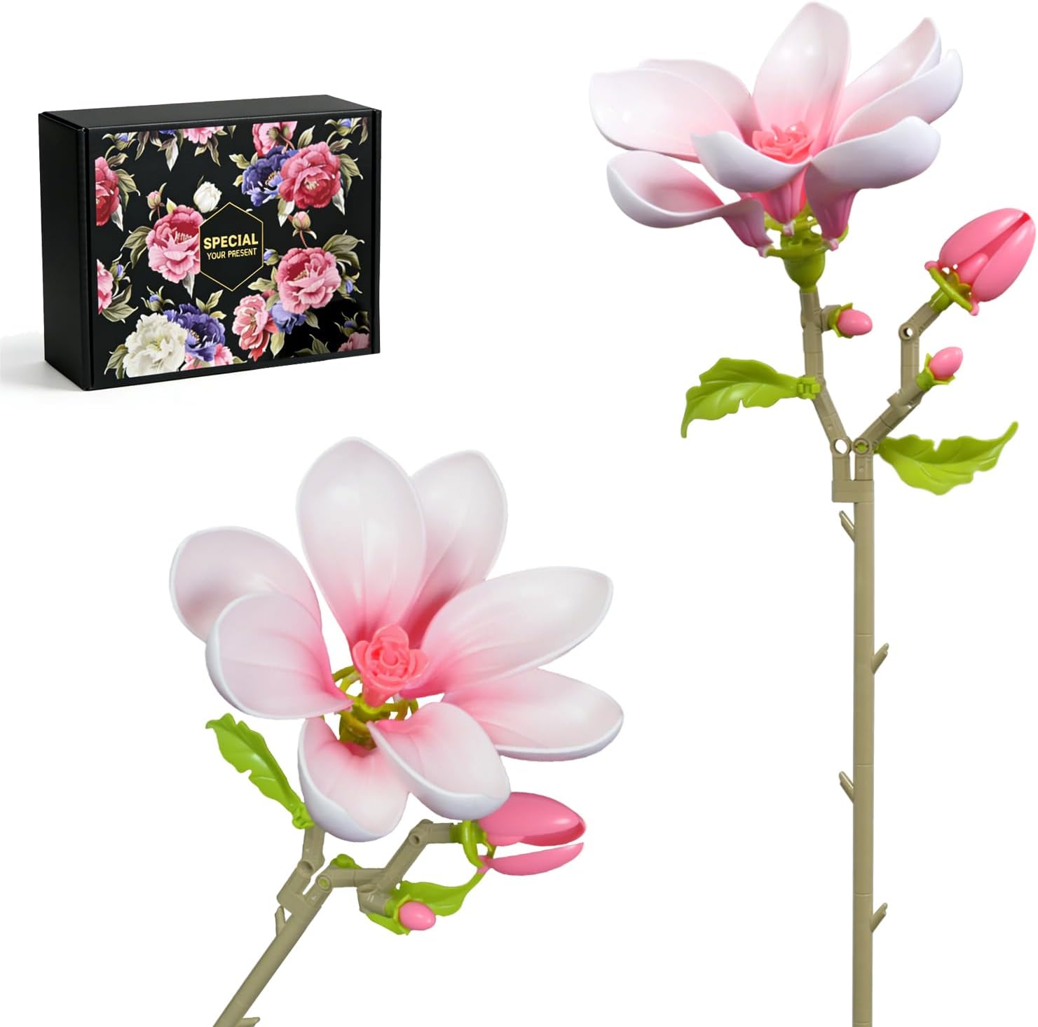 Magnolia Flower Building Blocks