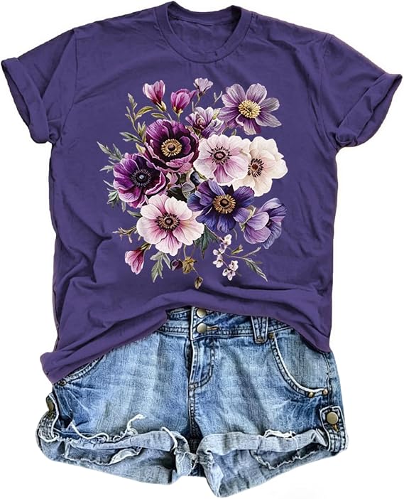 Anemone Flower T-Shirt