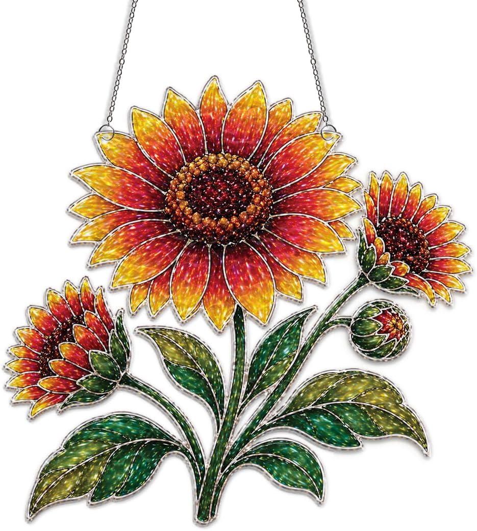 Blanket Flower Suncatcher