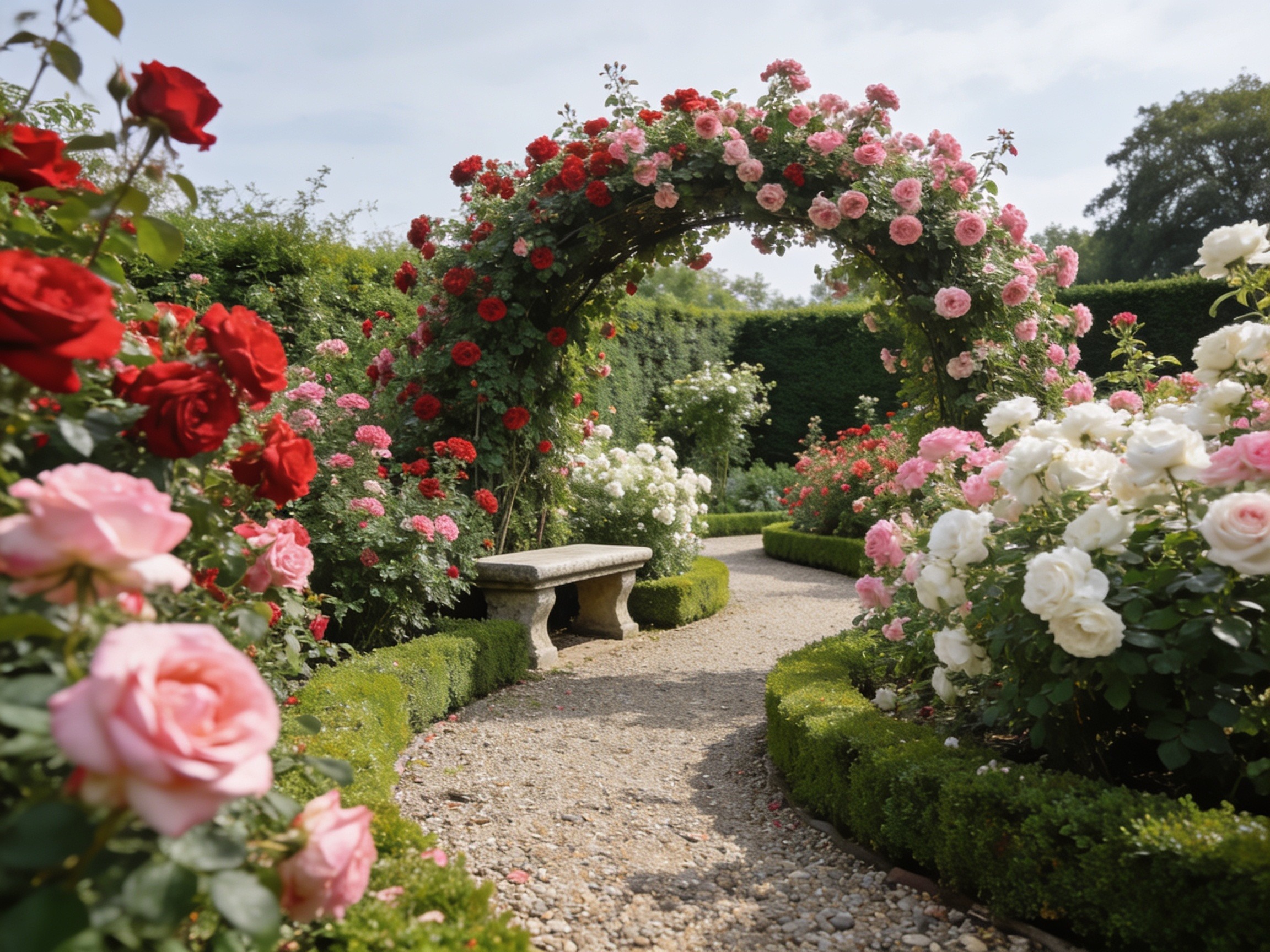 Classic Rose Garden Hero