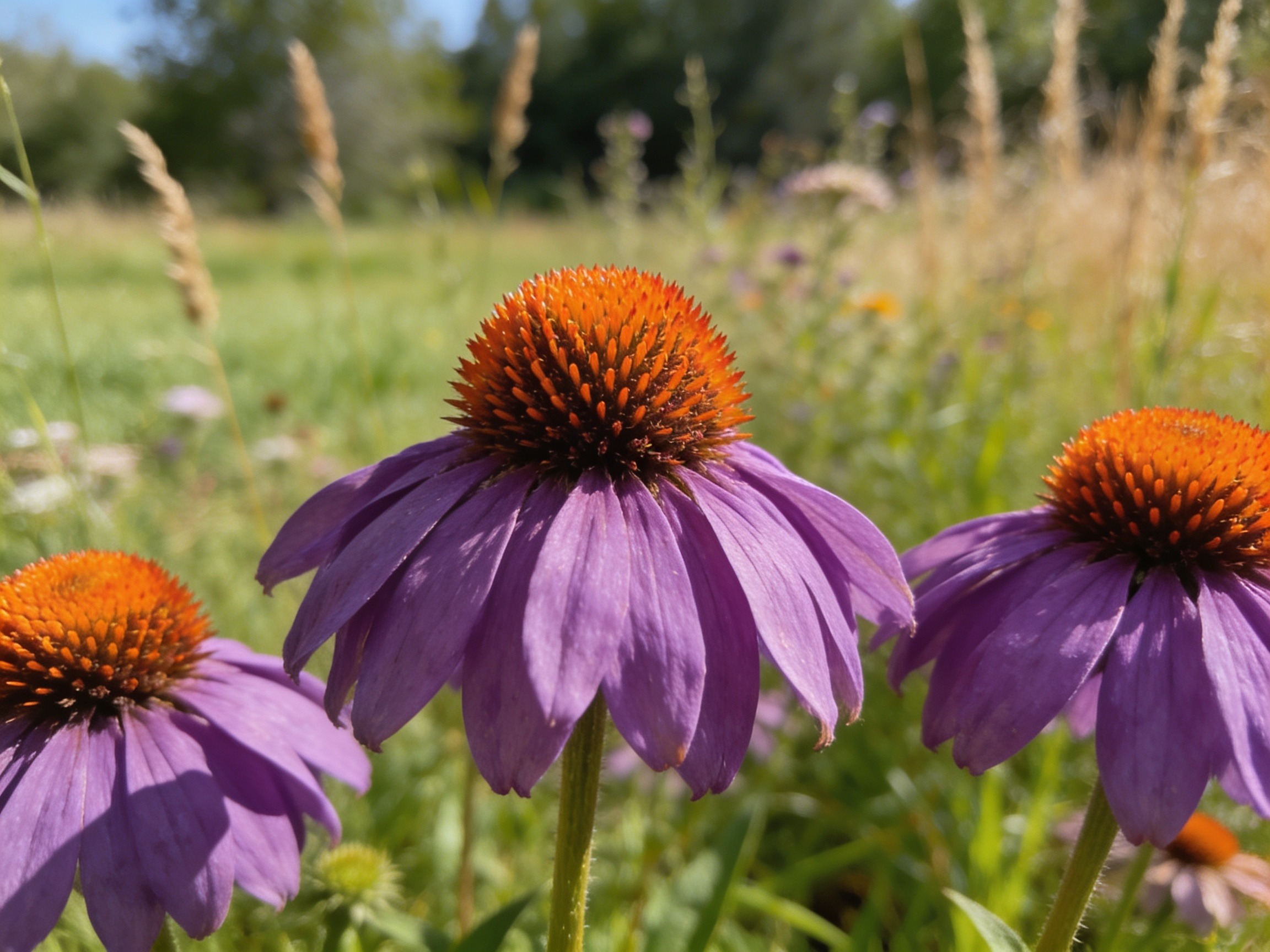 Coneflowers Hero