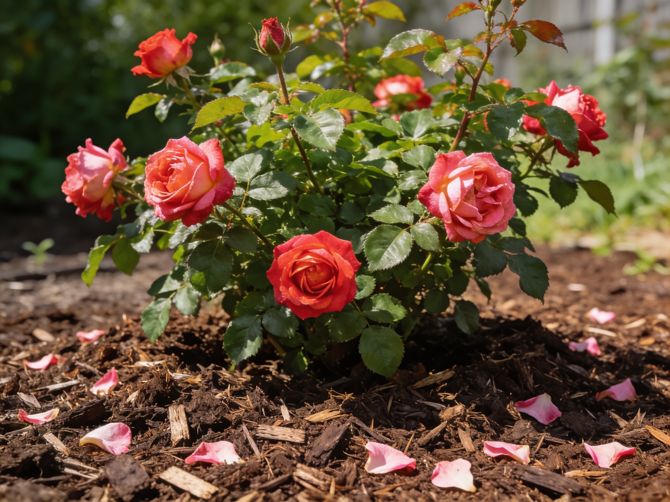 Organic Rose Garden Hero